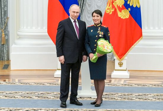 Russia Putin State Awards Presentation