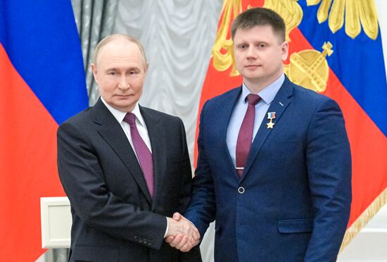 Russia Putin State Awards Presentation