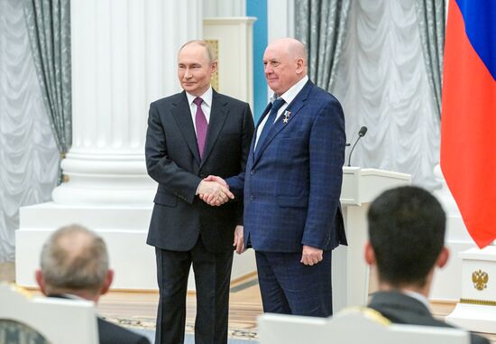 Russia Putin State Awards Presentation