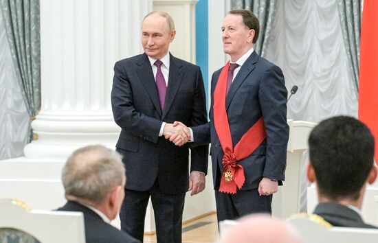 Russia Putin State Awards Presentation