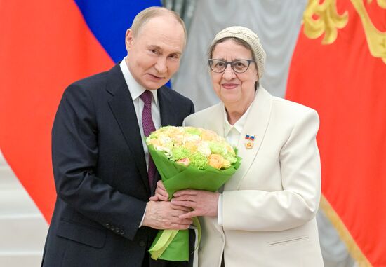 Russia Putin State Awards Presentation