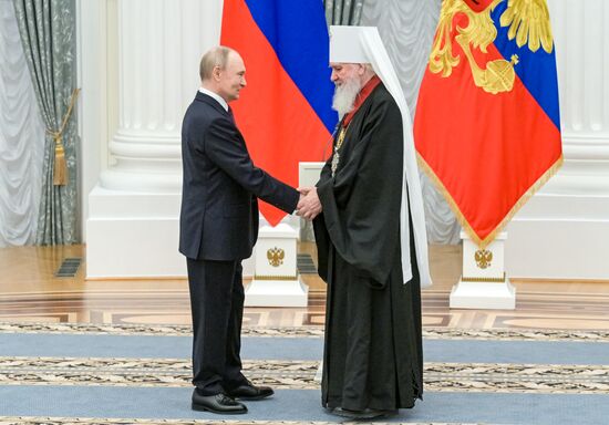 Russia Putin State Awards Presentation