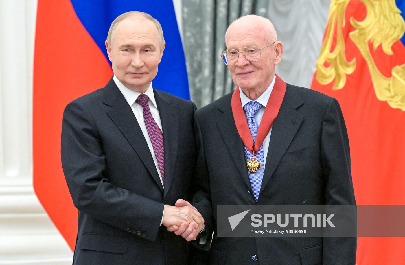 Russia Putin State Awards Presentation