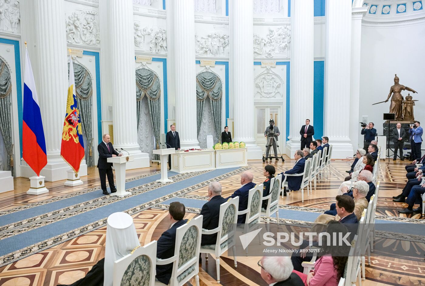 Russia Putin State Awards Presentation