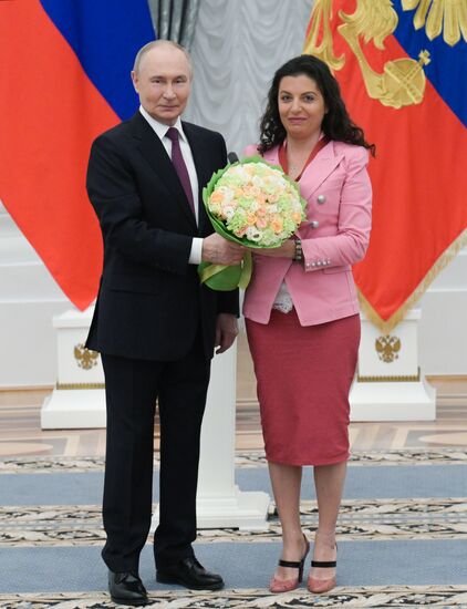 Russia Putin State Awards Presentation