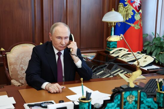 Russia Putin Kursk District Head