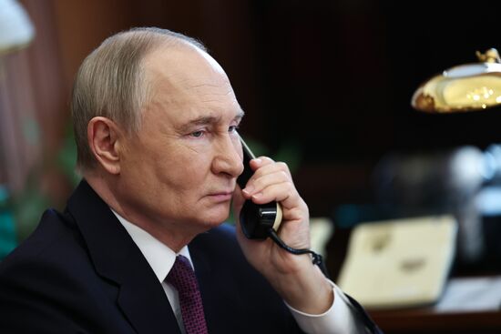 Russia Putin Kursk District Head