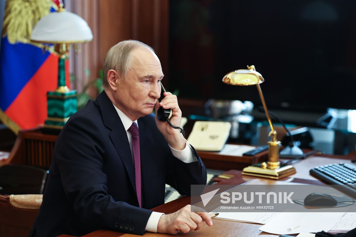 Russia Putin Kursk District Head
