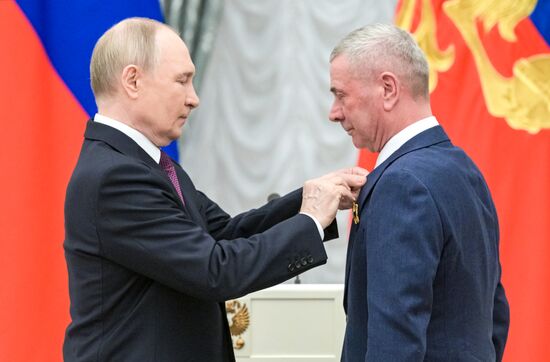 Russia Putin State Awards Presentation