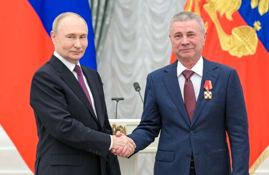 Russia Putin State Awards Presentation