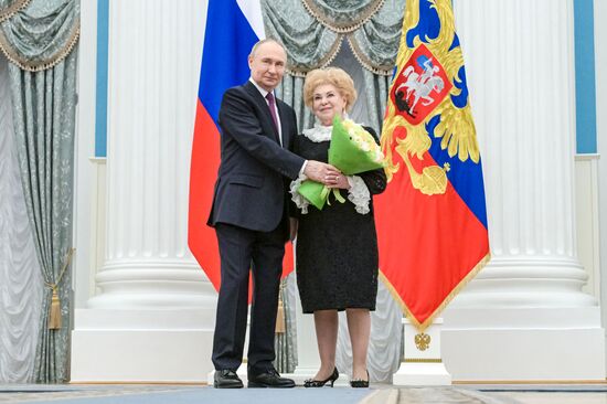 Russia Putin State Awards Presentation