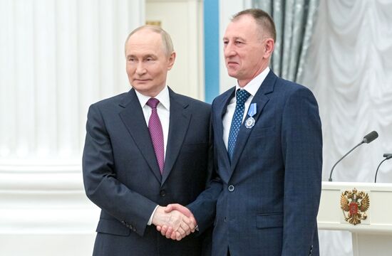 Russia Putin State Awards Presentation