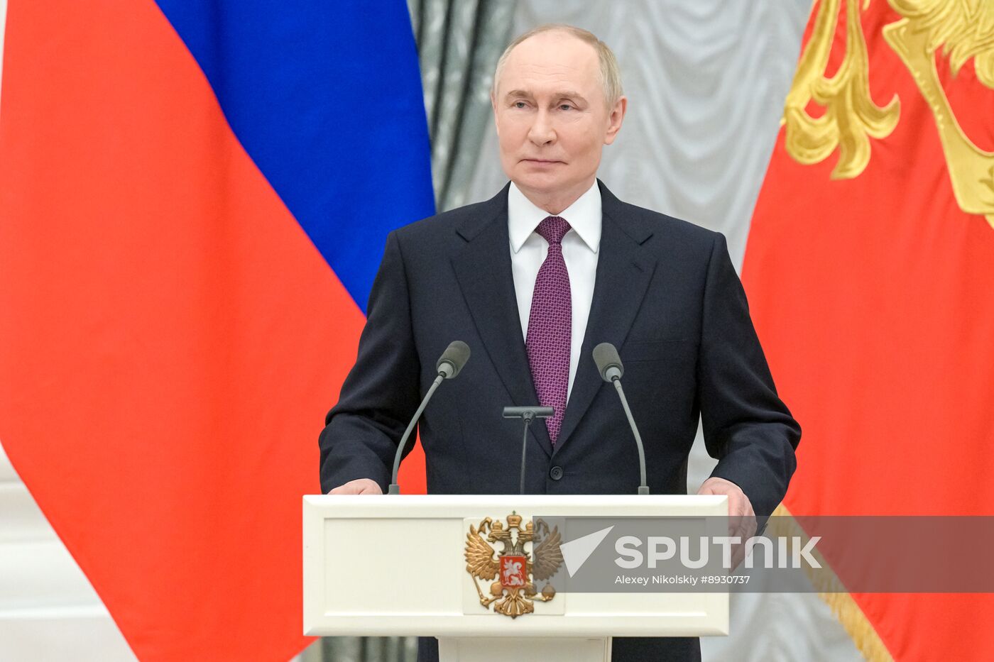 Russia Putin State Awards Presentation