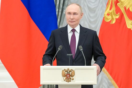 Russia Putin State Awards Presentation