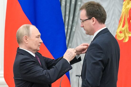 Russia Putin State Awards Presentation
