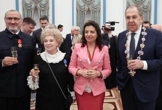 Russia Putin State Awards Presentation