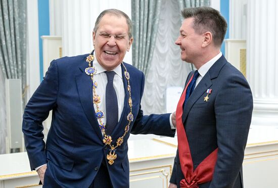 Russia Putin State Awards Presentation