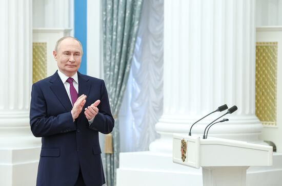 Russia Putin State Awards Presentation
