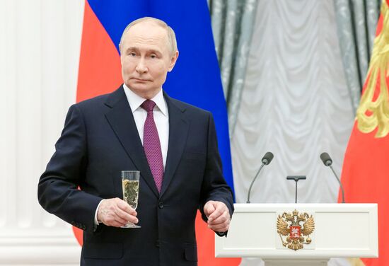 Russia Putin State Awards Presentation