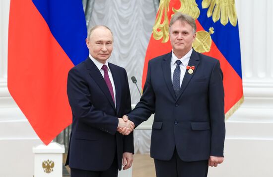 Russia Putin State Awards Presentation