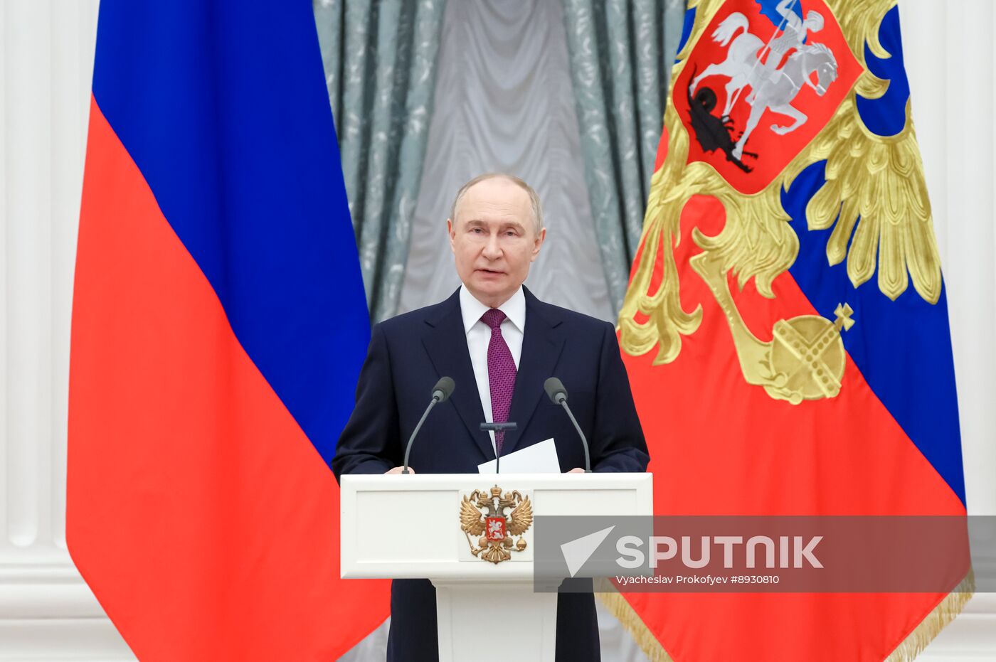 Russia Putin State Awards Presentation