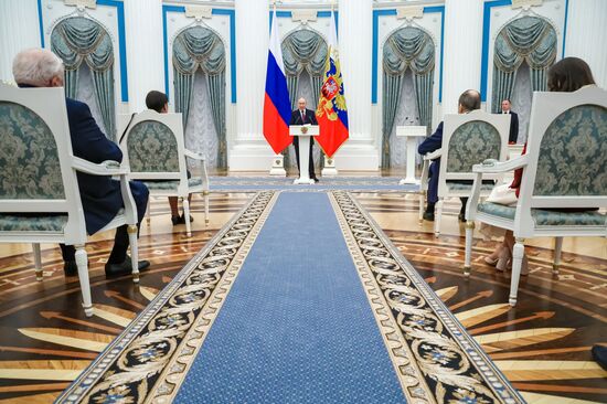 Russia Putin State Awards Presentation