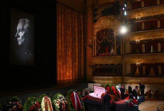 Russia Choreographer Grigorovich Death