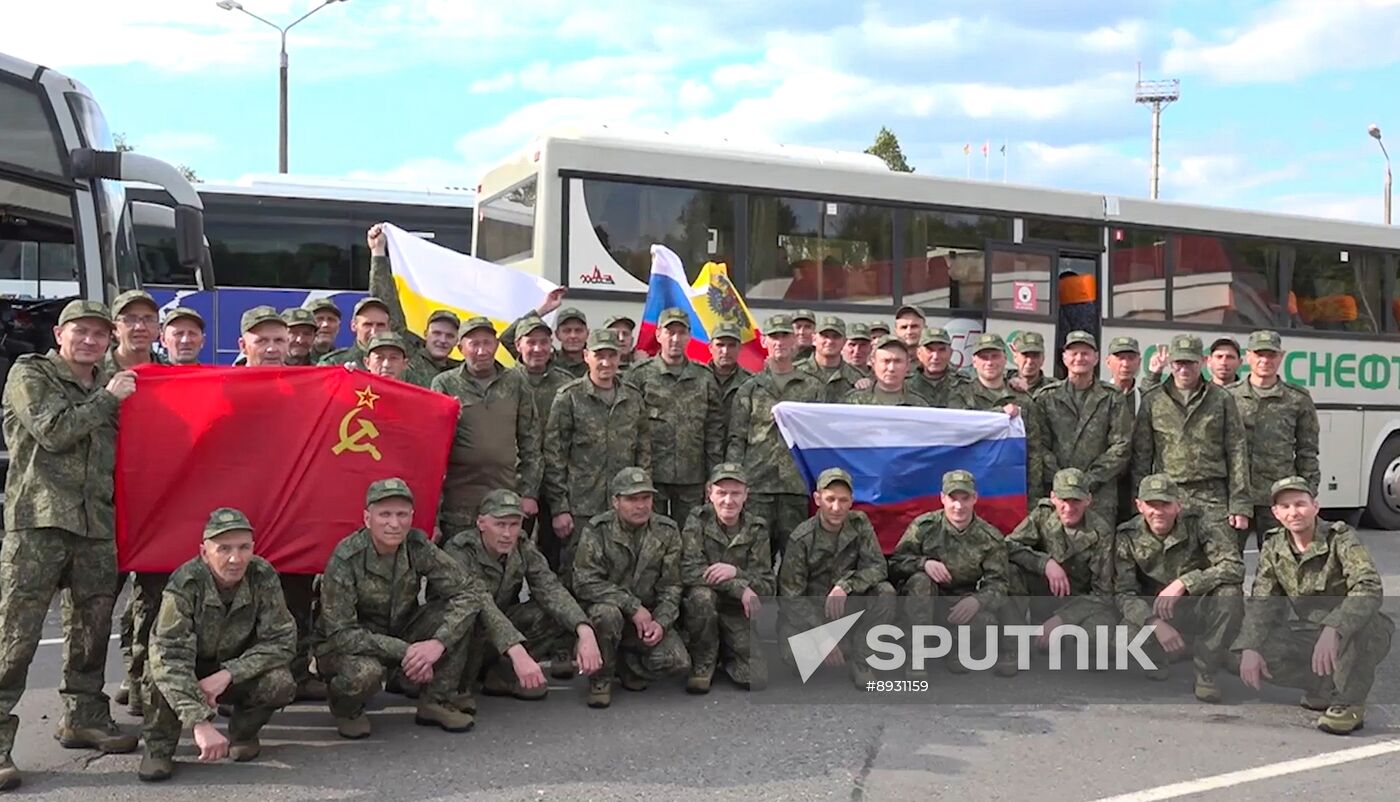 Russia Ukraine Military Operation POW Exchange
