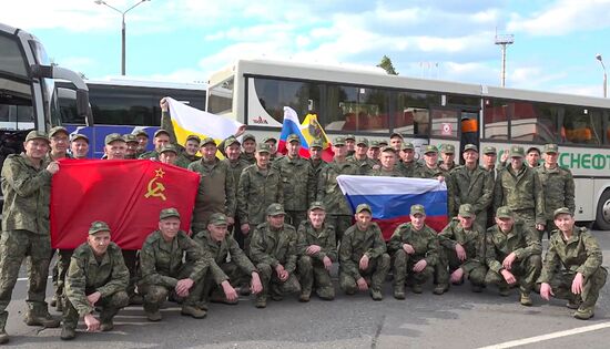 Russia Ukraine Military Operation POW Exchange
