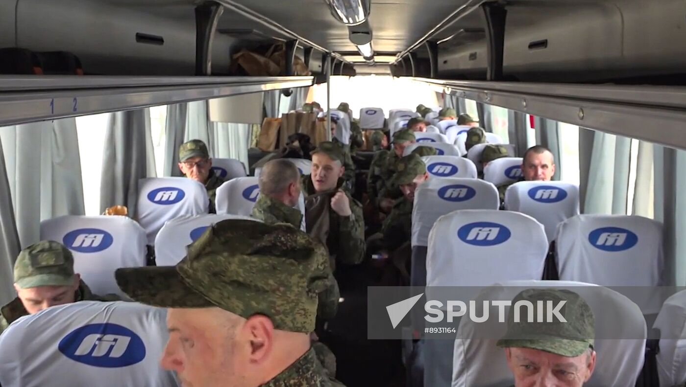 Russia Ukraine Military Operation POW Exchange