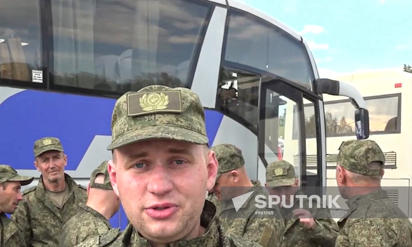 Russia Ukraine Military Operation POW Exchange