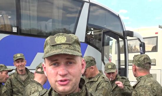 Russia Ukraine Military Operation POW Exchange
