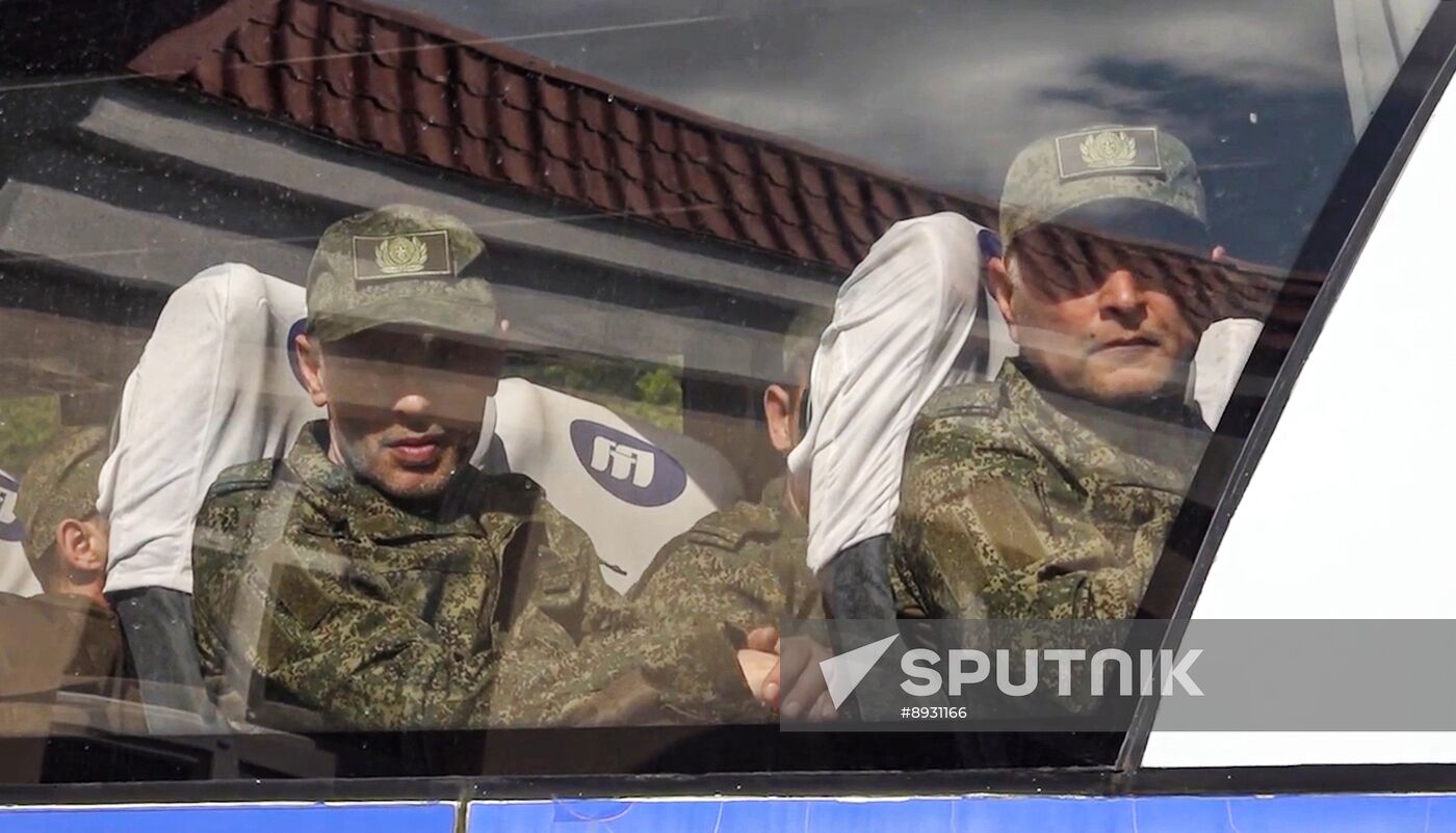 Russia Ukraine Military Operation POW Exchange