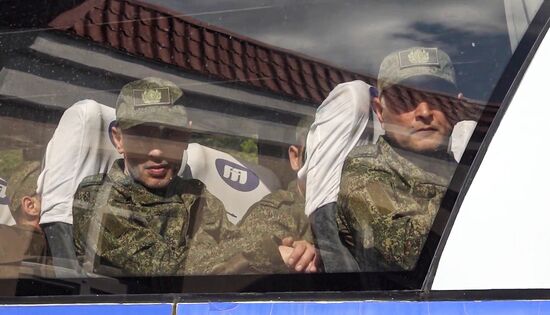 Russia Ukraine Military Operation POW Exchange