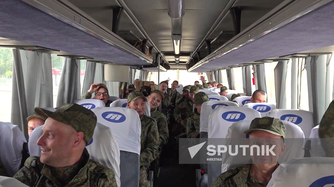 Russia Ukraine Military Operation POW Exchange