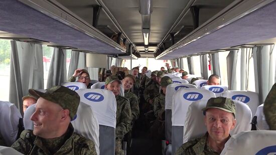 Russia Ukraine Military Operation POW Exchange