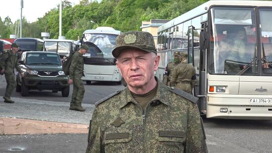 Russia Ukraine Military Operation POW Exchange