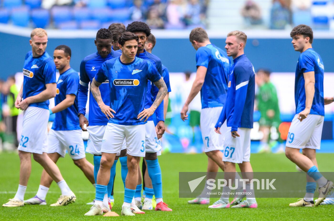 Russia Soccer Premier-League Zenit - Akhmat