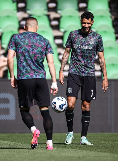 Russia Soccer Premier-League Krasnodar - Dynamo