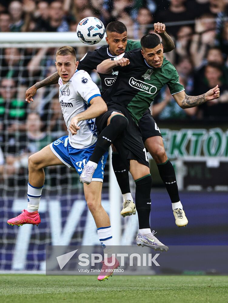 Russia Soccer Premier-League Krasnodar - Dynamo