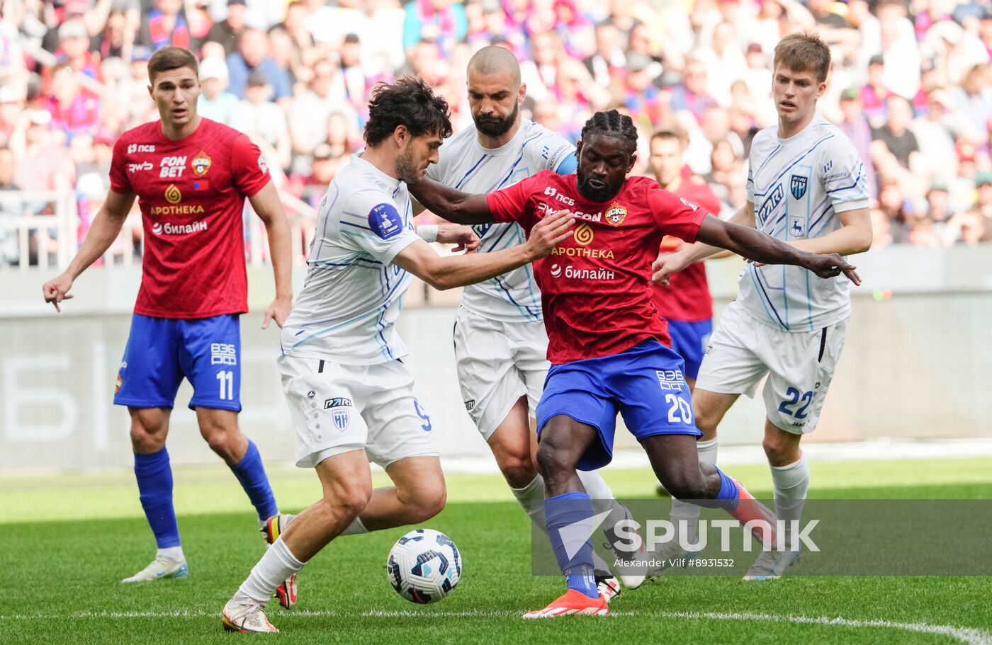 Russia Soccer Premier-League CSKA - Pari NN