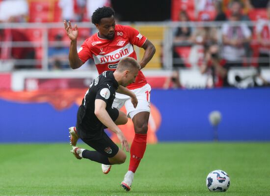 Russia Soccer Premier-League Spartak - Khimki