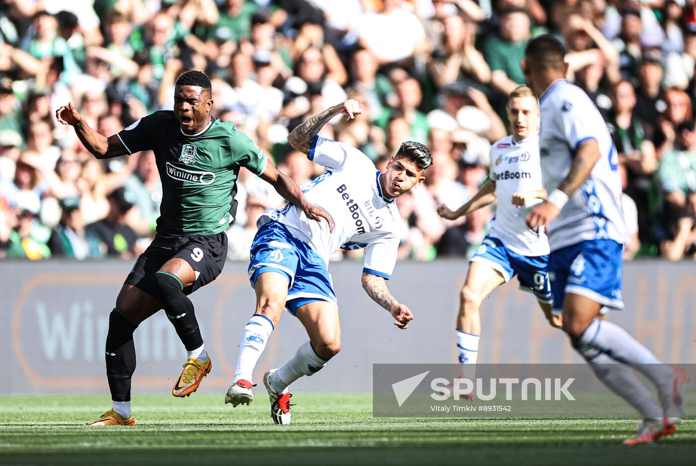 Russia Soccer Premier-League Krasnodar - Dynamo