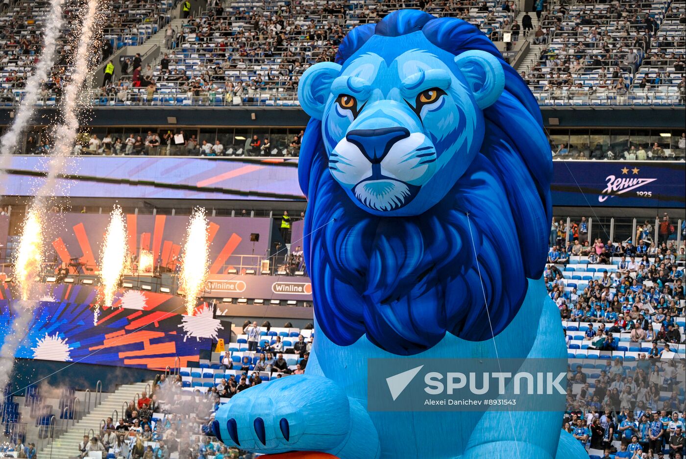 Russia Soccer Premier-League Zenit - Akhmat