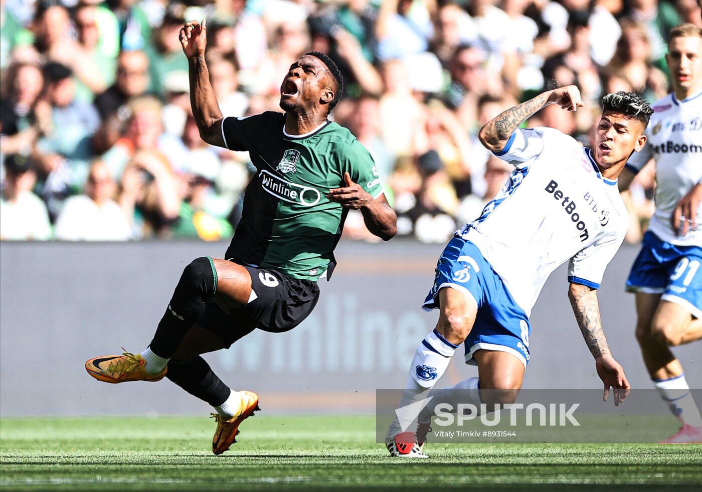 Russia Soccer Premier-League Krasnodar - Dynamo