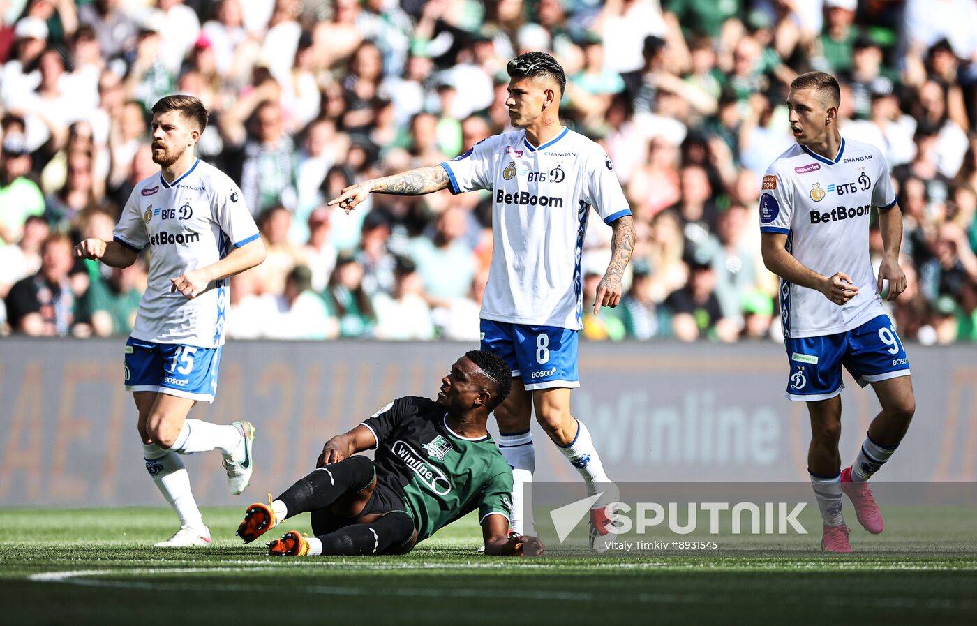Russia Soccer Premier-League Krasnodar - Dynamo