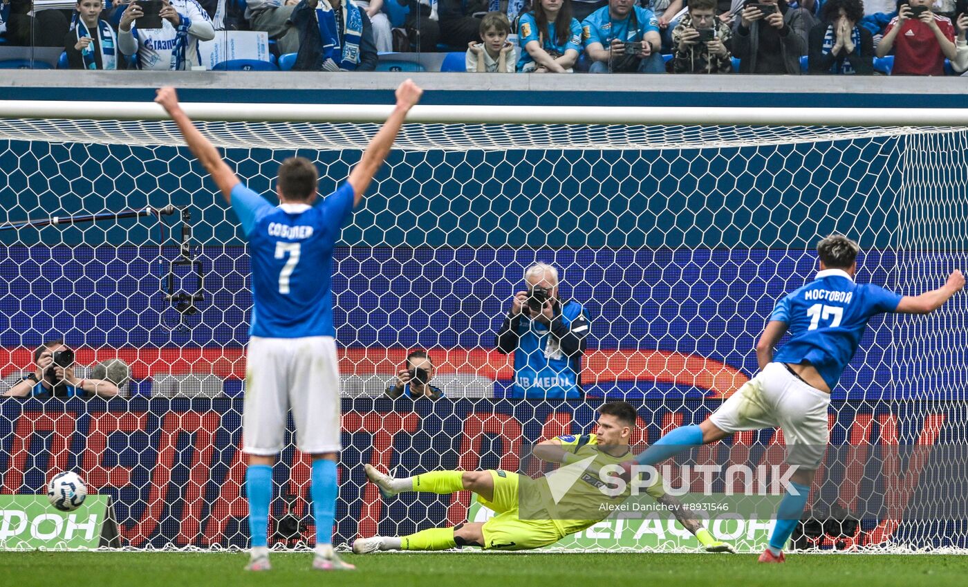 Russia Soccer Premier-League Zenit - Akhmat