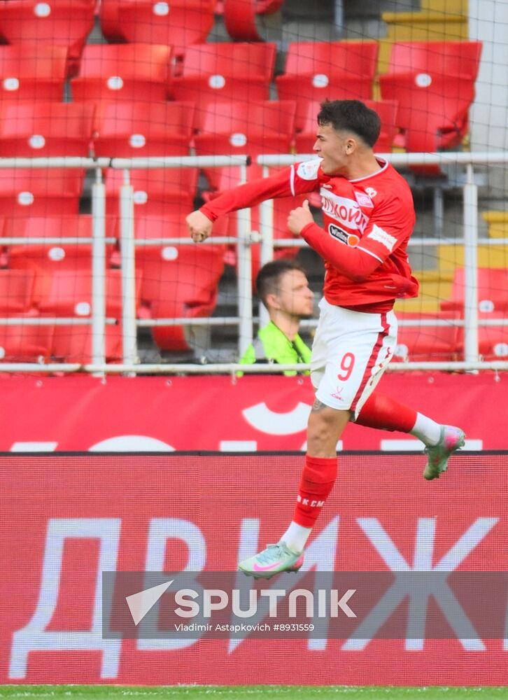 Russia Soccer Premier-League Spartak - Khimki