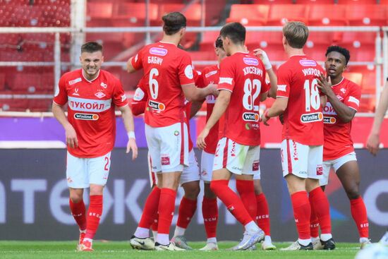 Russia Soccer Premier-League Spartak - Khimki