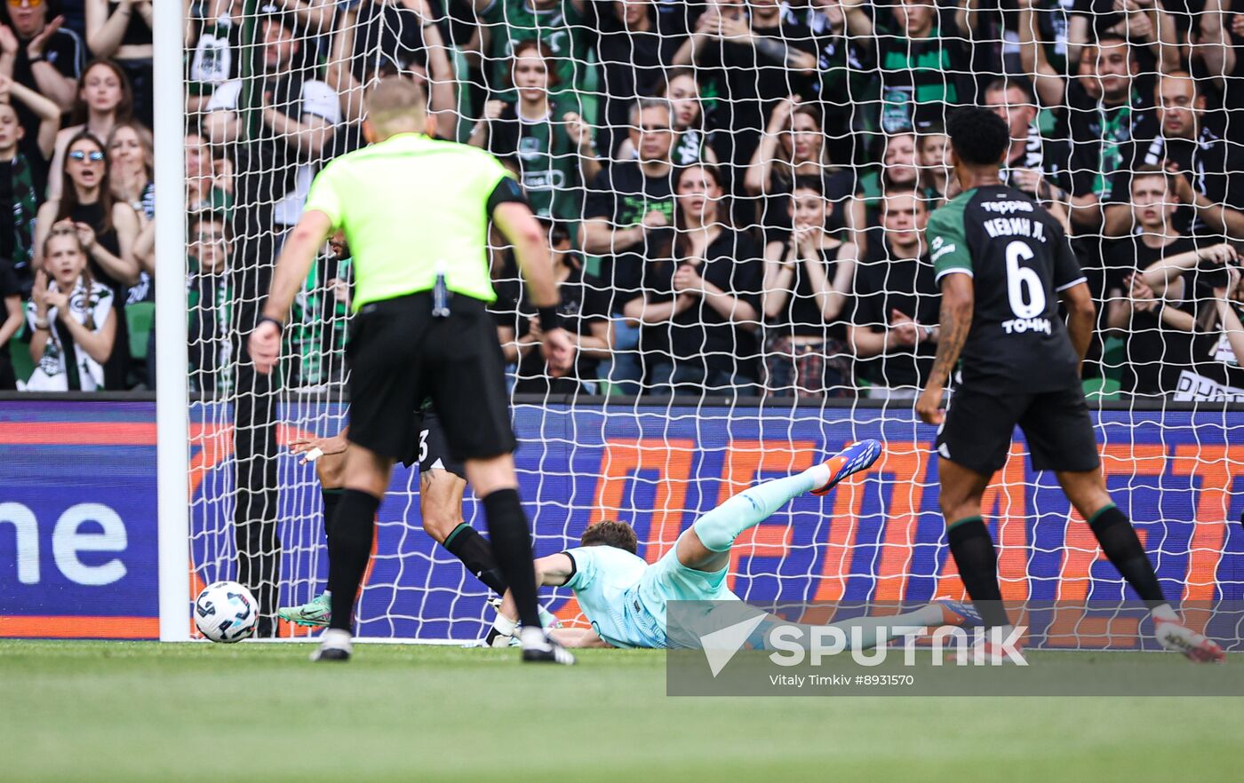 Russia Soccer Premier-League Krasnodar - Dynamo